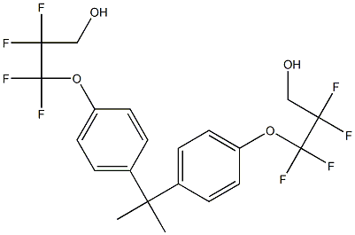3,3'-[Propane-2,2-diylbis(4,1-phenyleneoxy)]bis(2,2,3,3-tetrafluoropropan-1-ol)