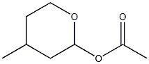 2-Acetyloxy-4-methyltetrahydro-2H-pyran