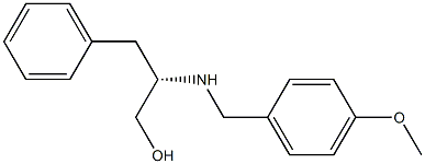 (2S)-2-(p-Methoxybenzyl)amino-3-phenyl-1-propanol