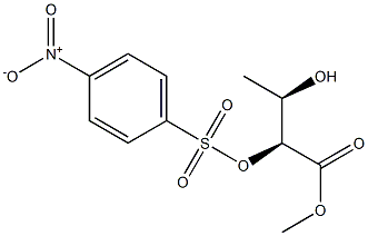 (2S,3R)-2-[(4-Nitrophenylsulfonyl)oxy]-3-hydroxybutanoic acid methyl ester|