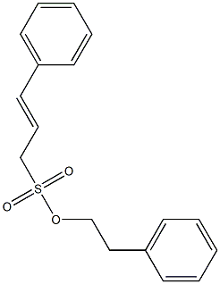 3-Phenyl-2-propene-1-sulfonic acid (2-phenylethyl) ester