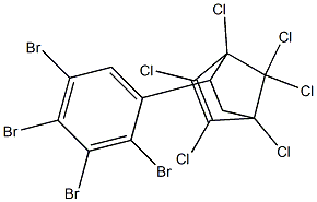 1,2,3,4,7,7-Hexachloro-5-(2,3,4,5-tetrabromophenyl)bicyclo[2.2.1]hept-2-ene|