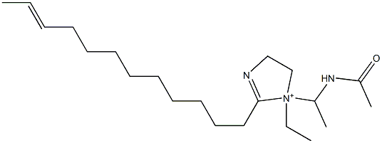1-[1-(Acetylamino)ethyl]-2-(10-dodecenyl)-1-ethyl-2-imidazoline-1-ium