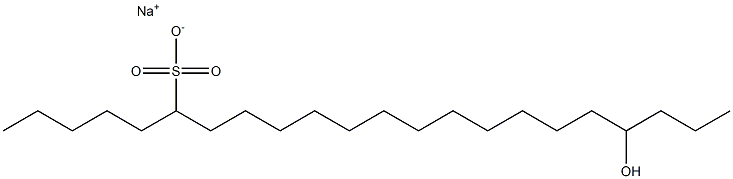 19-Hydroxydocosane-6-sulfonic acid sodium salt