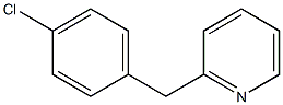 (p-Chlorobenzyl)pyridine Structure