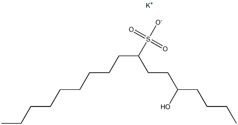 5-Hydroxyheptadecane-8-sulfonic acid potassium salt