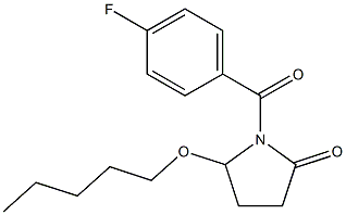 5-(Pentyloxy)-1-[4-fluorobenzoyl]pyrrolidin-2-one