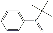 (tert-Butyl) (phenyl) sulfoxide Structure
