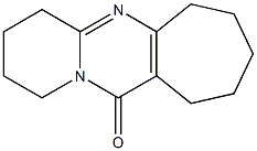 1,2,3,4,7,8,9,10-Octahydrocyclohepta[d]pyrido[1,2-a]pyrimidin-11(6H)-one Struktur