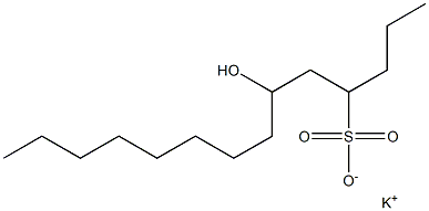 6-Hydroxytetradecane-4-sulfonic acid potassium salt