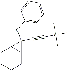 7-Phenylthio-7-(trimethylsilylethynyl)bicyclo[4.1.0]heptane