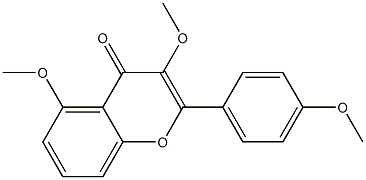2-(4-Methoxyphenyl)-3,5-dimethoxy-4H-1-benzopyran-4-one