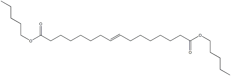 8-Hexadecenedioic acid dipentyl ester 结构式