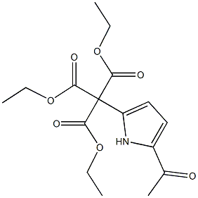  5-Acetyl-1H-pyrrol-2-ylmethanetricarboxylic acid triethyl ester