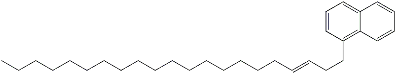 1-(3-Henicosenyl)naphthalene Structure