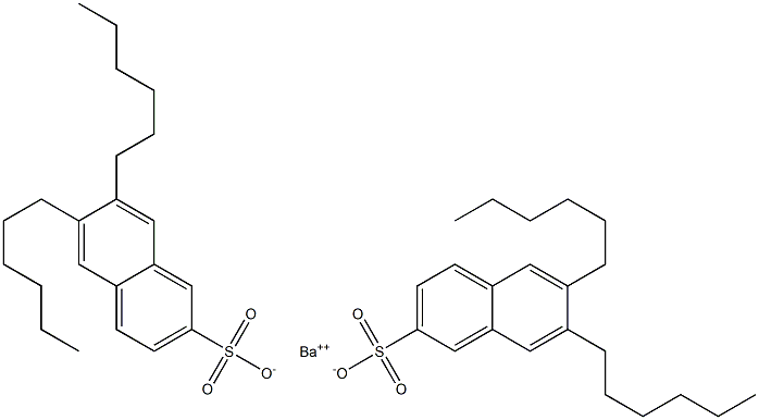 Bis(6,7-dihexyl-2-naphthalenesulfonic acid)barium salt