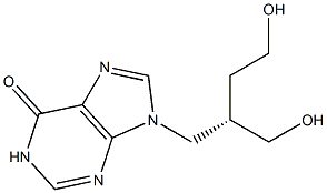 9-[(S)-4-Hydroxy-2-(hydroxymethyl)butyl]-9H-purin-6(1H)-one