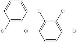2,3,6-Trichlorophenyl 3-chlorophenyl ether Structure