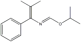 1-Phenyl-1-[(isopropyloxy)methyleneamino]-2-methyl-1-propene