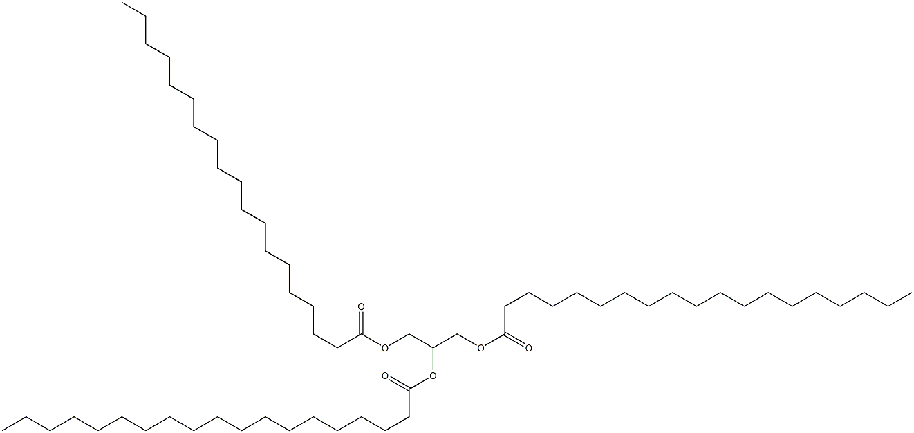 1-O,2-O,3-O-Trisnonadecanoyl-L-glycerol Structure