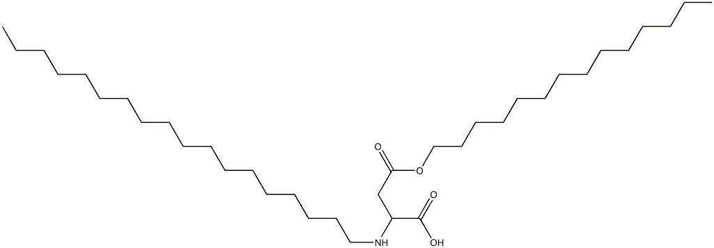 2-Octadecylamino-3-(tetradecyloxycarbonyl)propionic acid