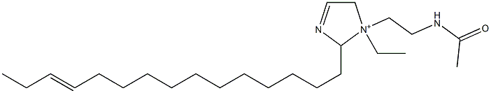 1-[2-(Acetylamino)ethyl]-1-ethyl-2-(12-pentadecenyl)-3-imidazoline-1-ium|