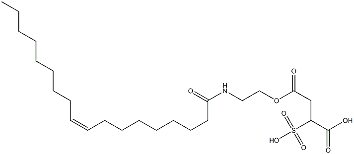 2-Sulfobutanedioic acid 1-hydrogen 4-[2-[[(Z)-1-oxo-9-octadecenyl]amino]ethyl] ester