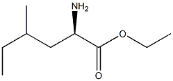 (2R)-2-Amino-4-ethylvaleric acid ethyl ester Structure