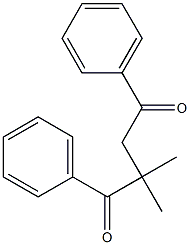 2,2-Dimethyl-1,4-diphenylbutane-1,4-dione Structure