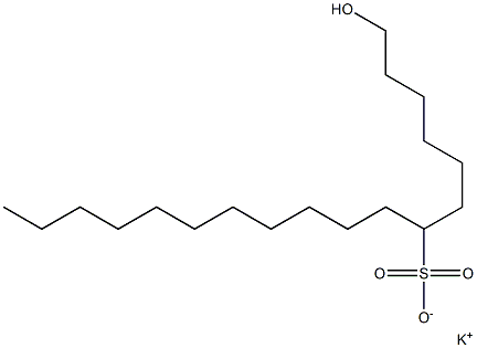 1-Hydroxyoctadecane-7-sulfonic acid potassium salt