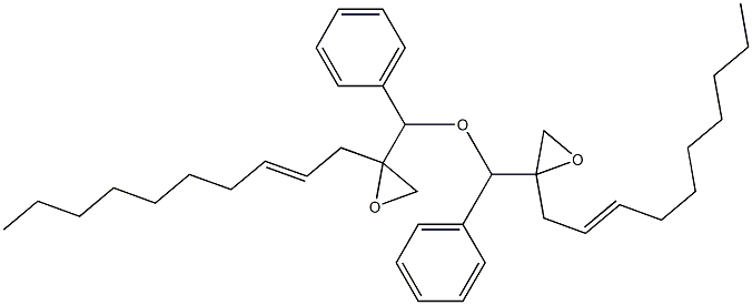 2-(2-Decenyl)phenylglycidyl ether Struktur