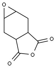 Hexahydro-4,5-epoxyphthalic anhydride 结构式