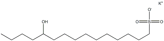 11-Hydroxypentadecane-1-sulfonic acid potassium salt