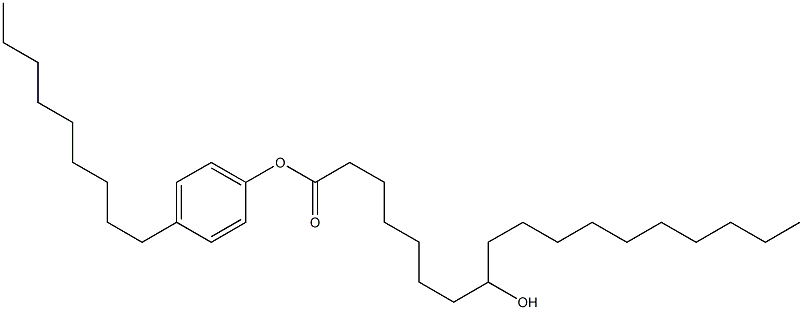 8-Hydroxystearic acid 4-nonylphenyl ester