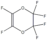 2,2,3,3,5,6-Hexafluoro-2,3-dihydro-1,4-dioxin 结构式