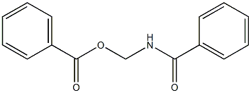 Benzamidomethyl benzoate Structure