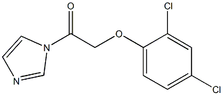 1-(1H-Imidazol-1-yl)-2-(2,4-dichlorophenoxy)ethanone Structure