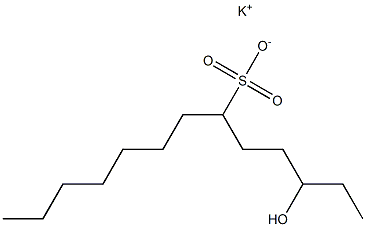 3-Hydroxytridecane-6-sulfonic acid potassium salt