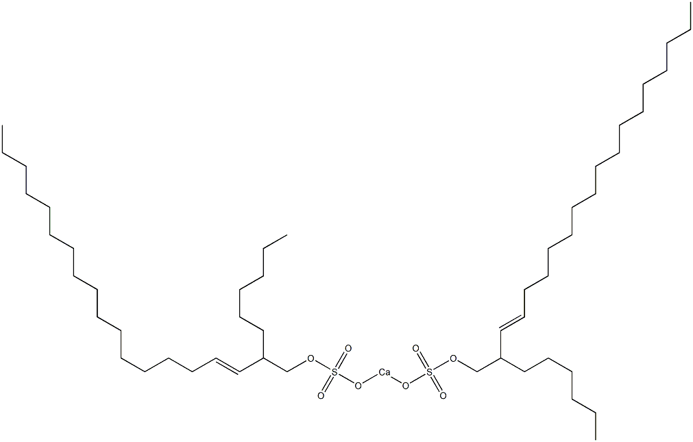 Bis(2-hexyl-3-nonadecenyloxysulfonyloxy)calcium
