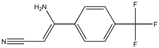 (Z)-3-Amino-3-(4-trifluoromethylphenyl)acrylonitrile|
