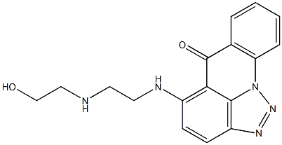 5-[2-(2-Hydroxyethylamino)ethylamino]-6H-[1,2,3]triazolo[4,5,1-de]acridin-6-one