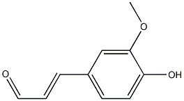 Ferulyl aldehyde Struktur