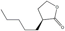 (S)-3-Pentyldihydrofuran-2(3H)-one Structure
