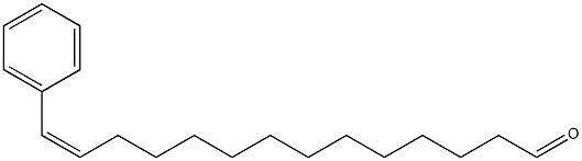 (Z)-14-Phenyl-13-tetradecenal Struktur