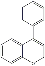 4-Phenyl-2H-1-benzopyran Struktur