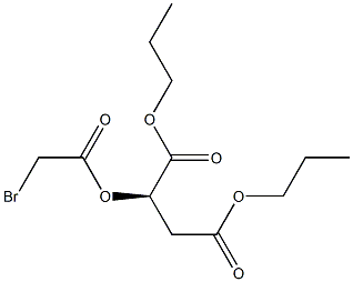 [R,(+)]-2-[(Bromoacetyl)oxy]succinic acid dipropyl ester