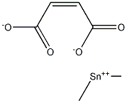 Maleic acid dimethyltin(IV) salt Structure