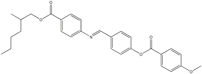 4-[4-(4-Methoxybenzoyloxy)benzylideneamino]benzoic acid (2-methylhexyl) ester
