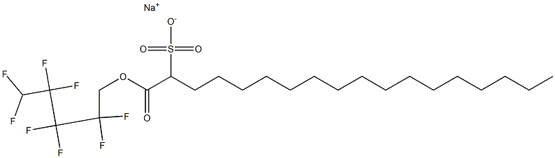 1-(2,2,3,3,4,4,5,5-Octafluoropentyloxycarbonyl)heptadecane-1-sulfonic acid sodium salt