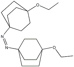1,1'-[(Z)-Azo]bis[4-ethoxybicyclo[2.2.2]octane] Structure